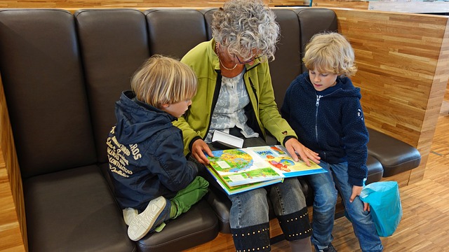 čtení s vnoučaty